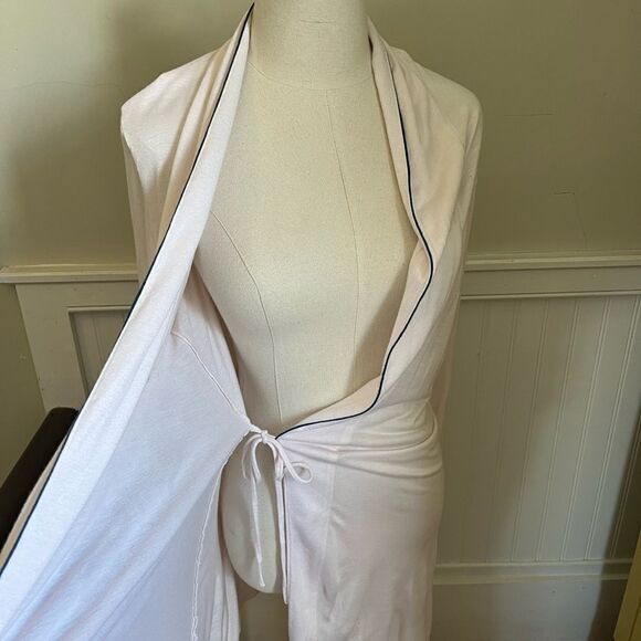 Eberjey Robe Sorbet Blue Small-Medium - Picture 4 of 7